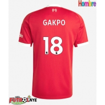 Camiseta Liverpool Cody Gakpo #18 Primera Equipación 2025-26 manga corta